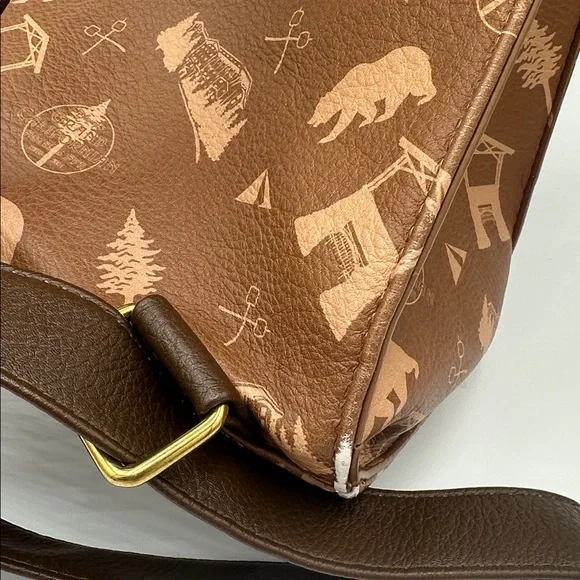 Loungefly Disney Grand Californian Tan Backpack - Picture 4 of 5